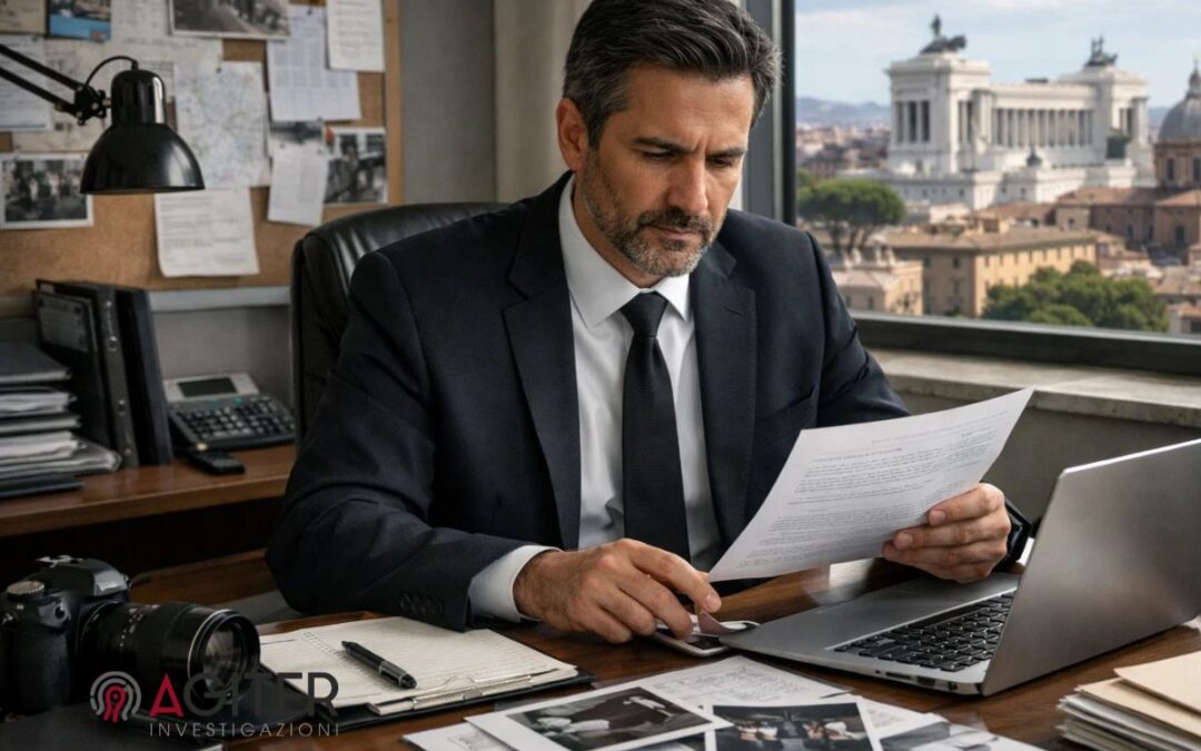 Furti aziendali a Roma: come agisce un investigatore privato specializzato